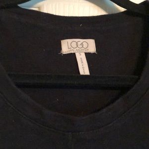 LOGO by Lori Goldstein Tops - Black Tunic by Logo LOGO by Lori Goldstein Tops - Black Tunic by Logo